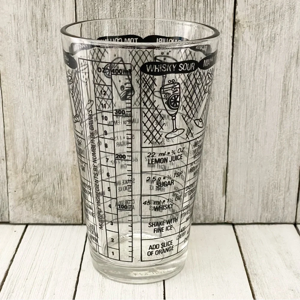 IRVINWARE Vintage Bar Cocktail Mixing Glass Tumbler